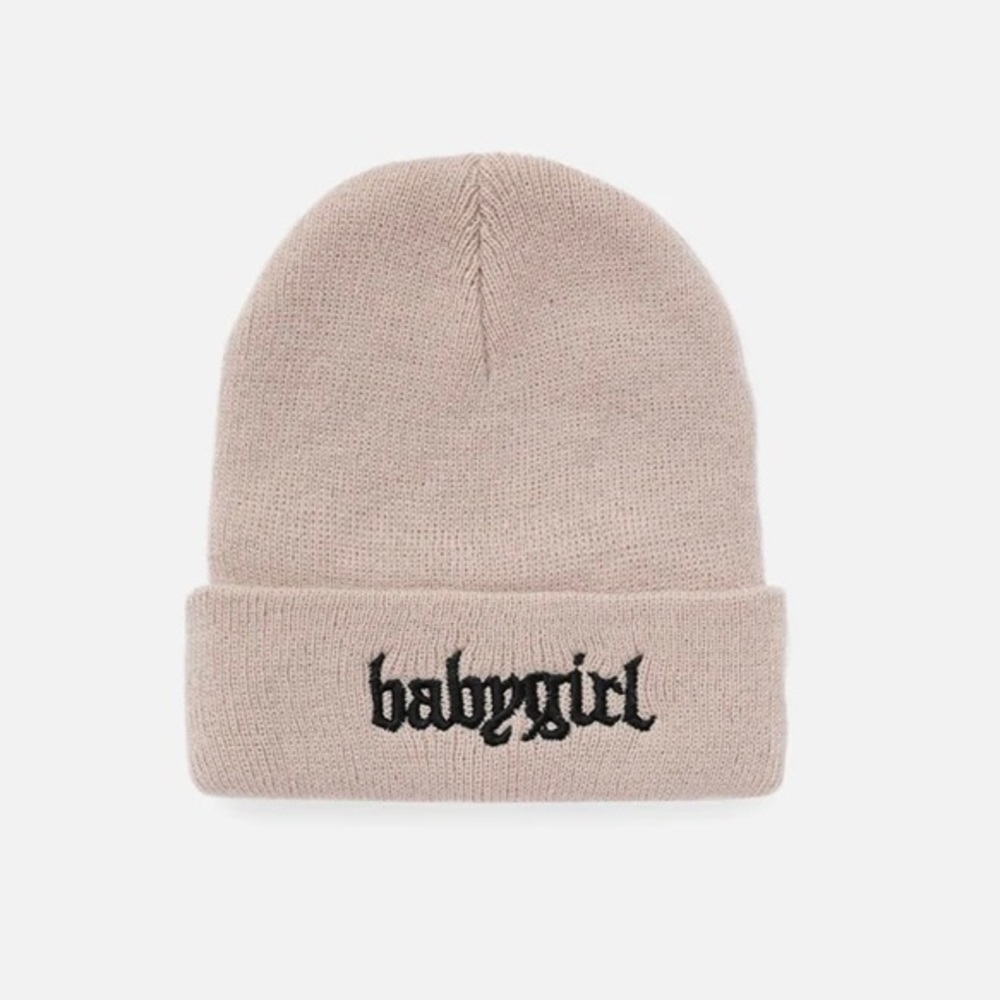 Beige Knit Beanie (NEW)